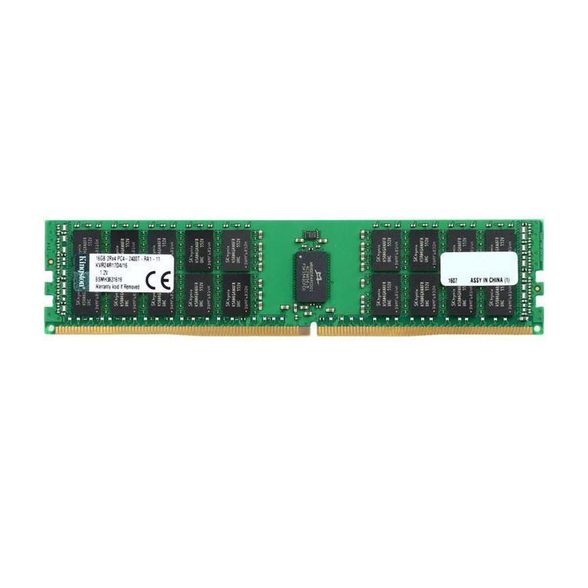 KINGSTON 16GB 2Rx4 PC4-2400T ECC REG KVR24R17D4