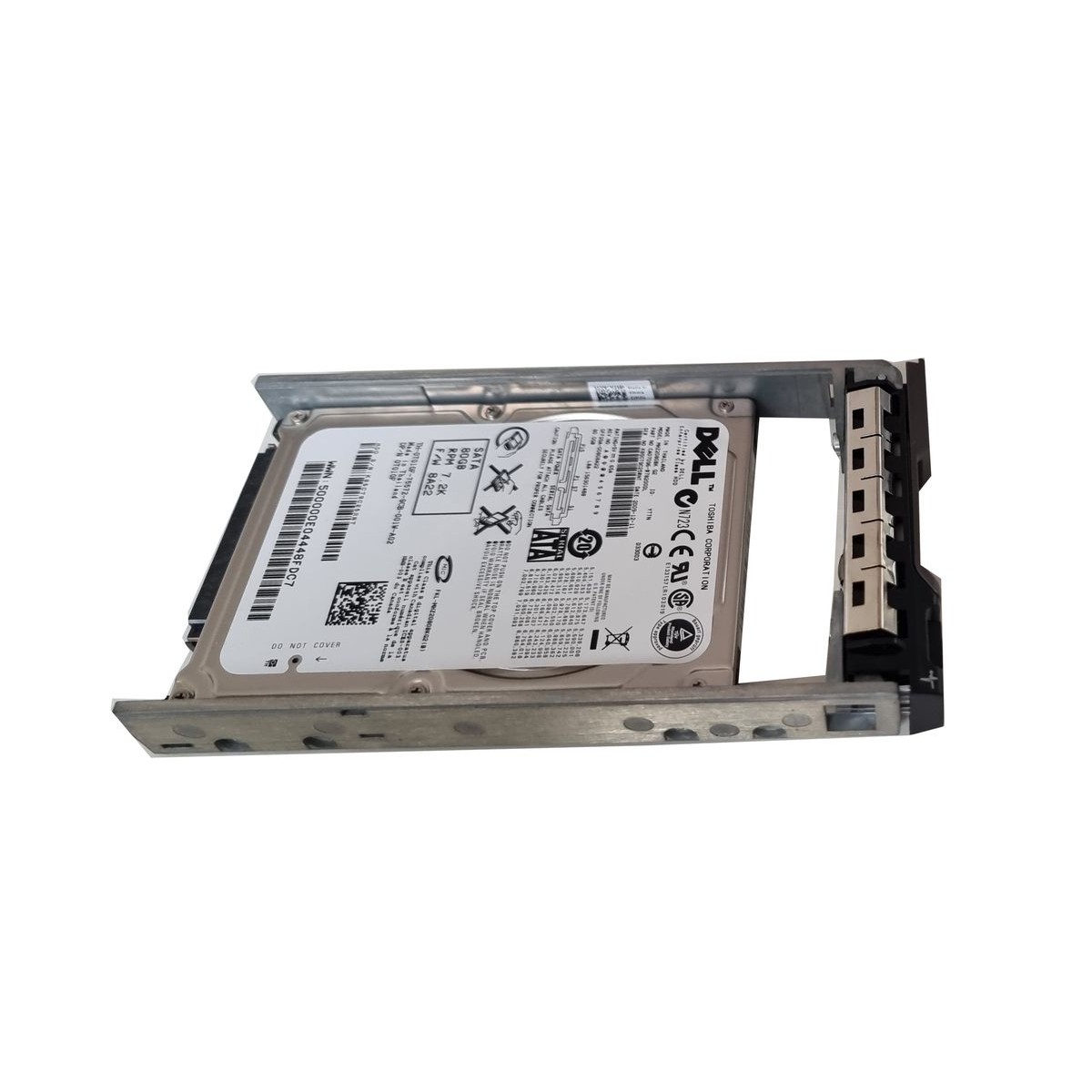 DYSK DELL 80GB SATA 7.2K 3G 2,5 RAMKA 0T010F
