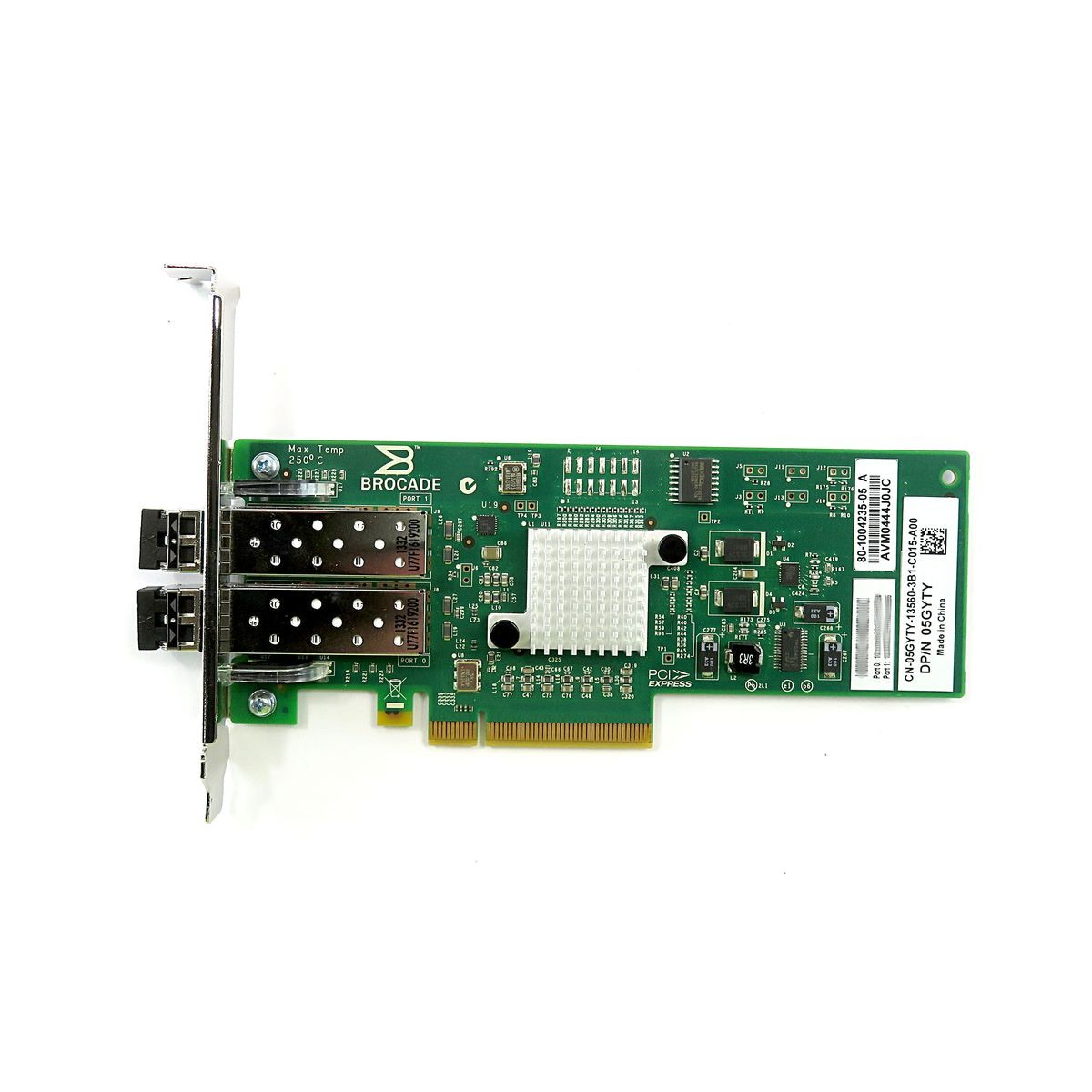 HBA ADAPTER DELL BROCADE 825 2x8GB 2xGBIC 05GYTY
