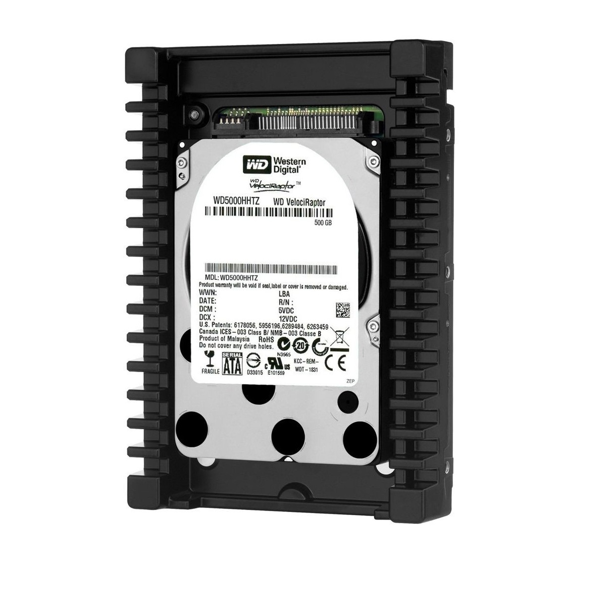 HP WD VelociRaptor 500GB SATA 10K 3,5 WD5000HHTZ