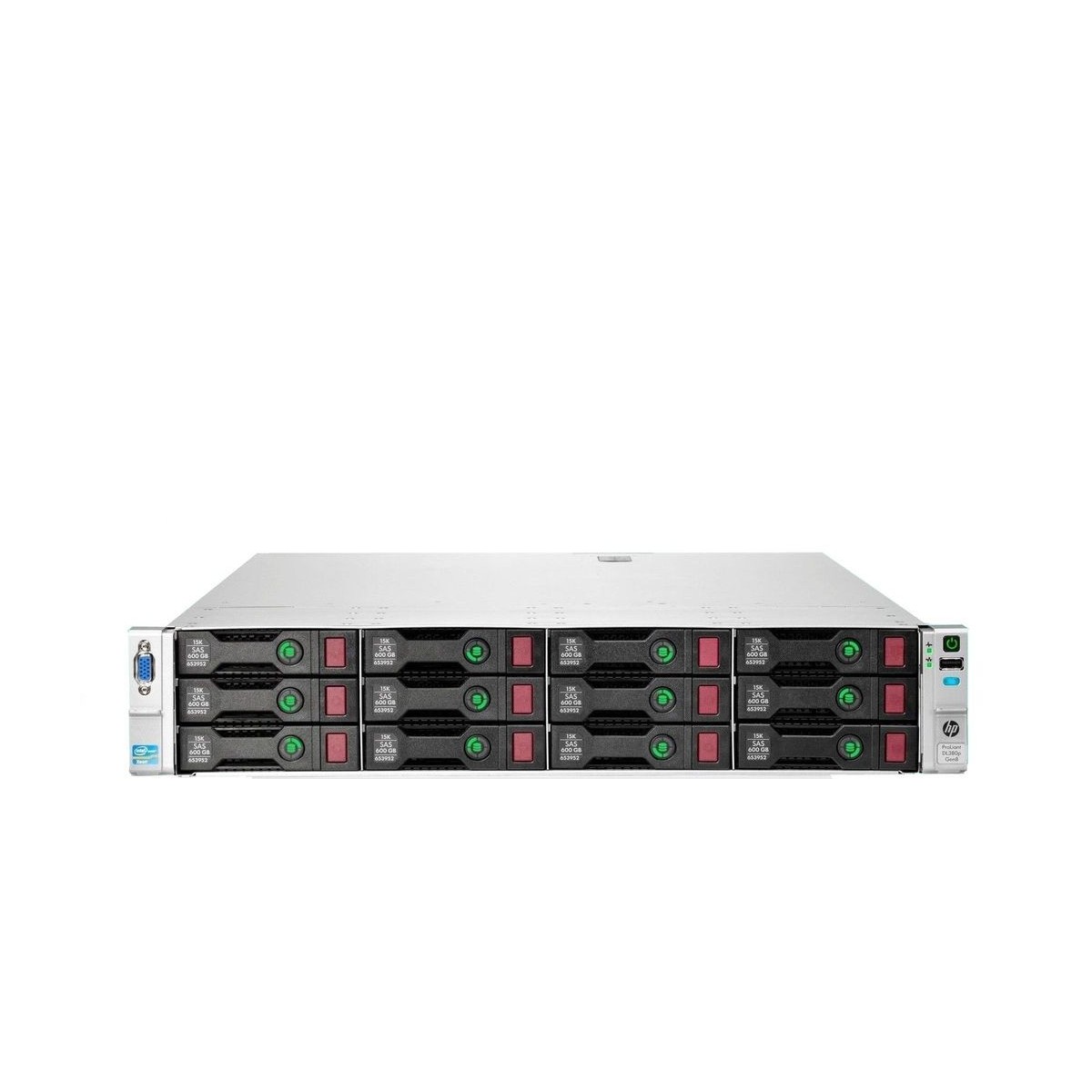 HP DL380e G8 2xE5-2420 48GB 2xSSD P420 SZYNY W10