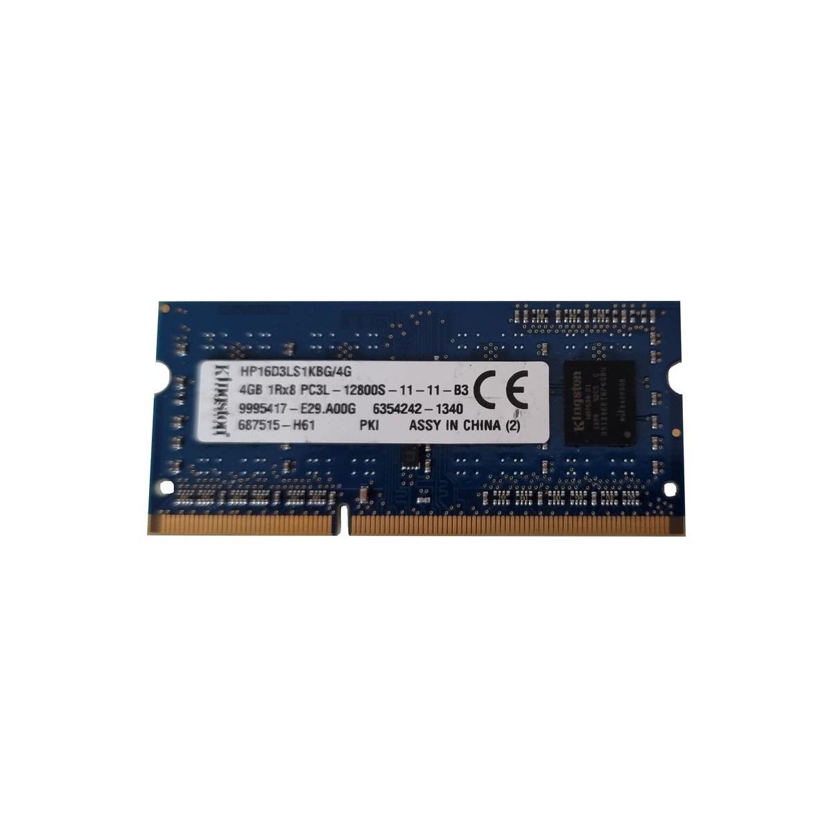 PAMIEC HP 4GB PC3L-12800S SODIMM 687515-H61