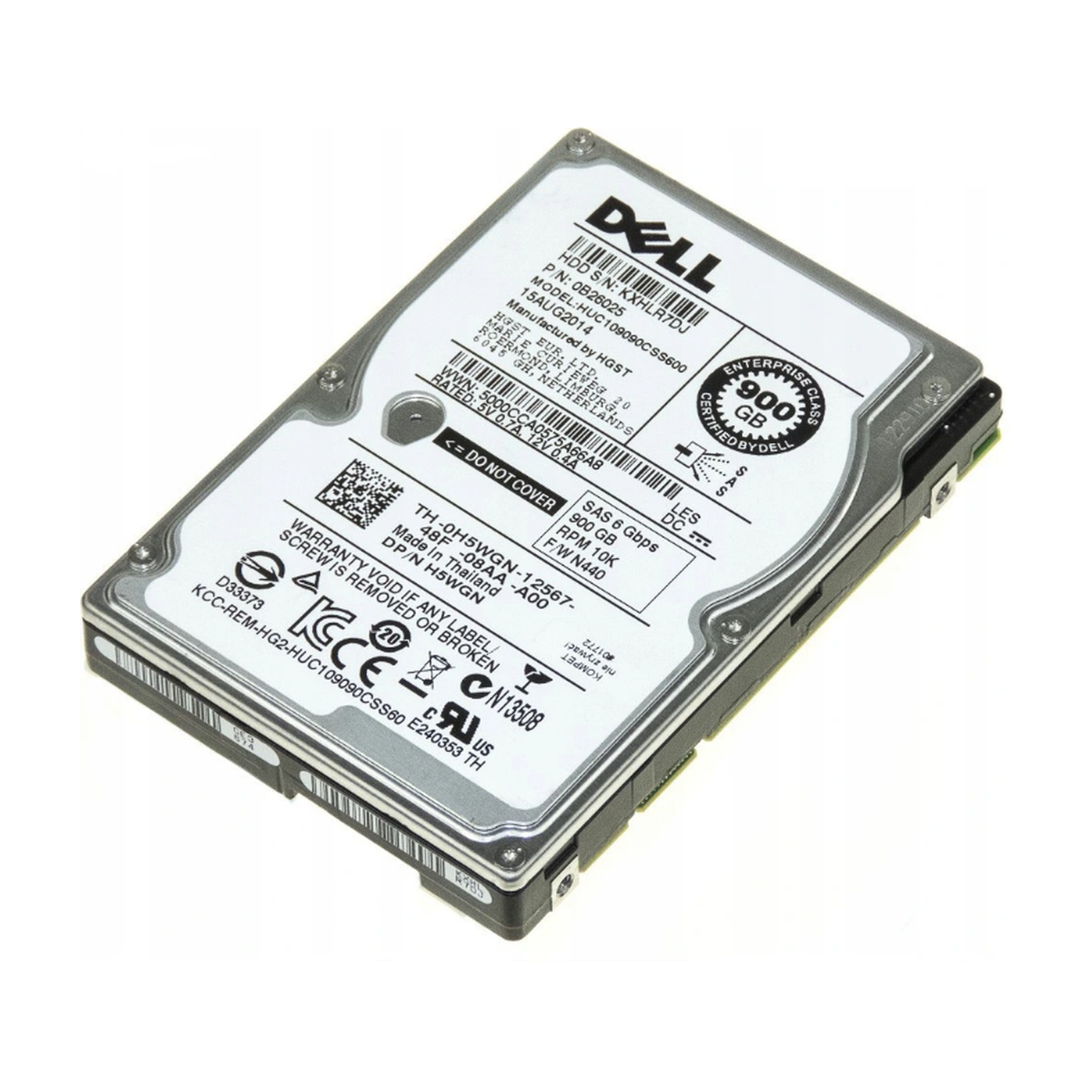 DYSK DELL HGST 900GB SAS 10K 6G 2,5 0H5WGN