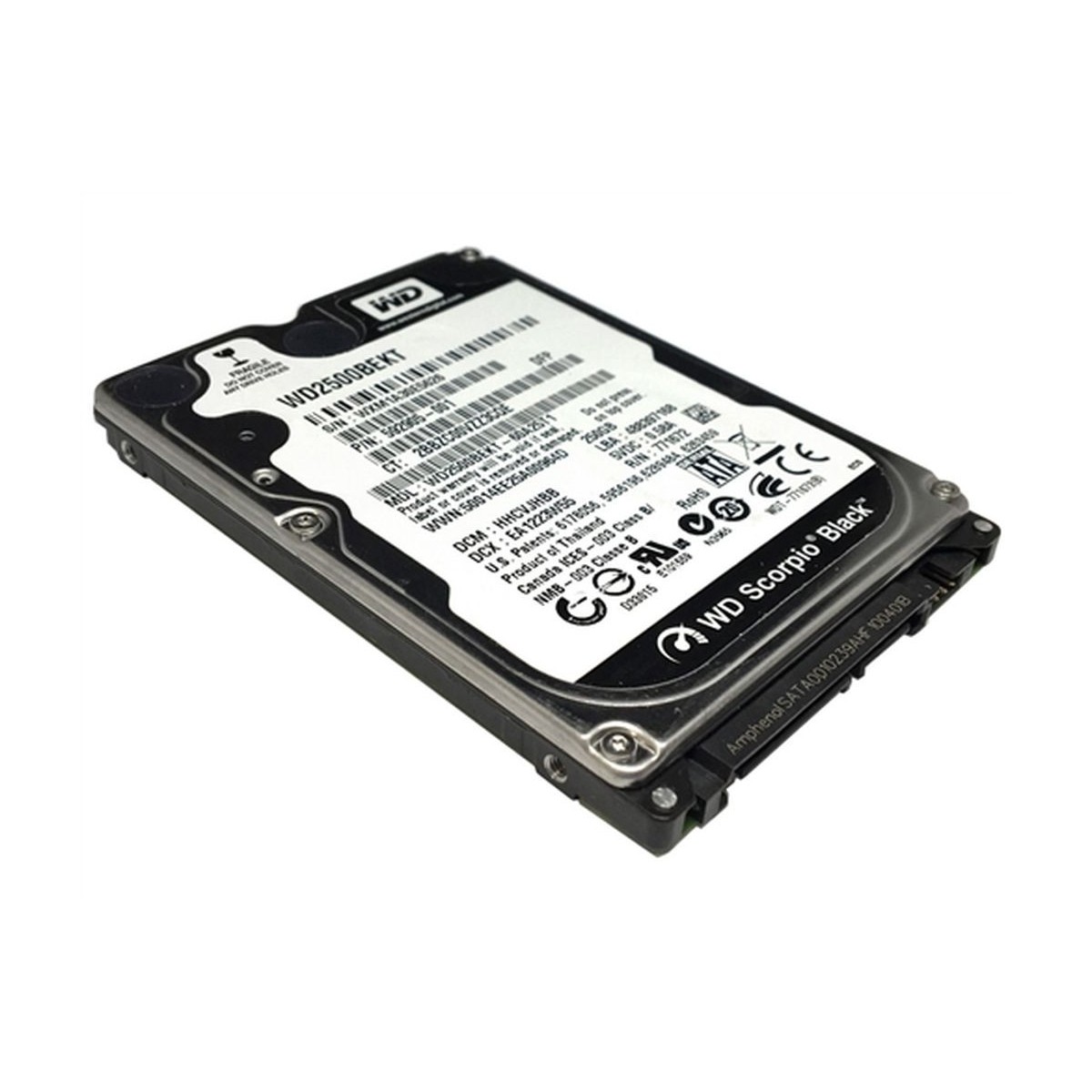 DELL WD 250GB SATA WD2500BEKT 7.2K 2,5 0W94DJ
