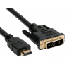 UNIWERSALNY KABEL DVI 18+1/HDMI HIGH SPEED 1.8M