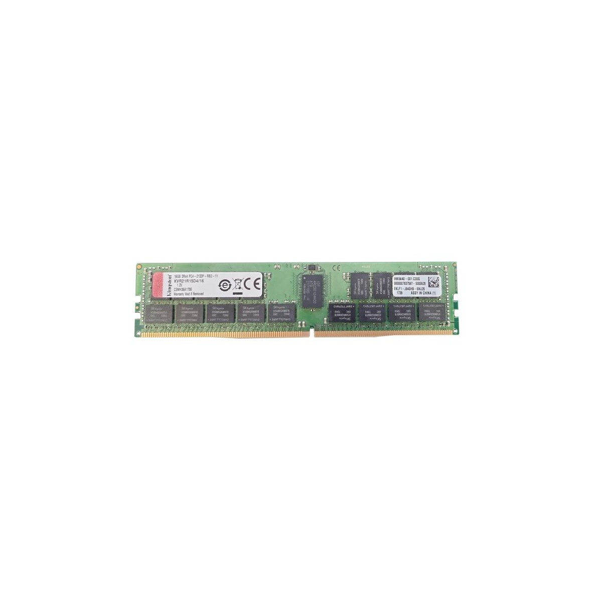 KINGSTON 16GB PC4-2133P ECC REG KVR21R15D4/16