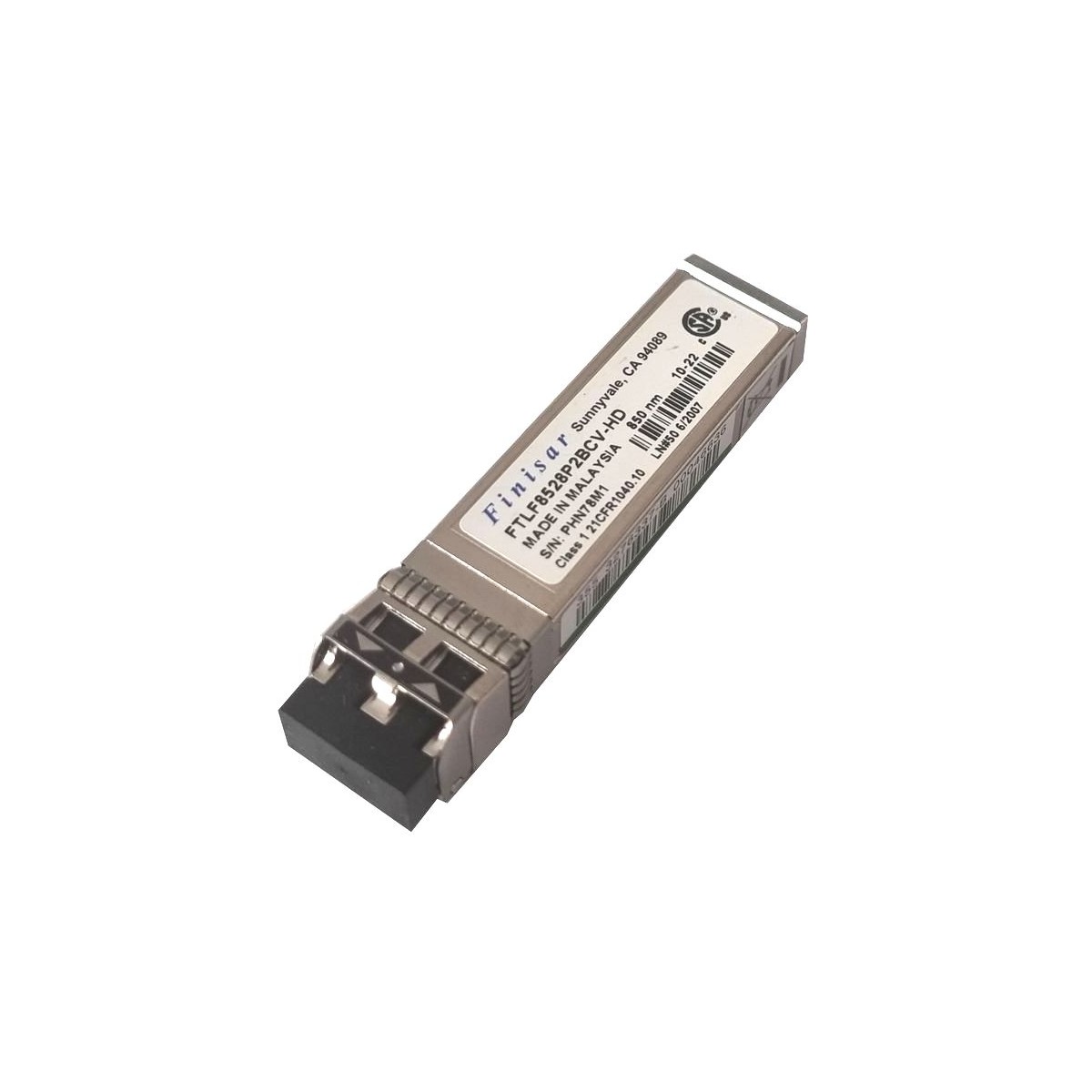 GBIC FINISAR 8GB SFP+ FC FTLF8528P2BCV-HD