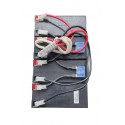 ZESTAW 4x BATERIA DO UPS APC RBC25 12V 9Ah