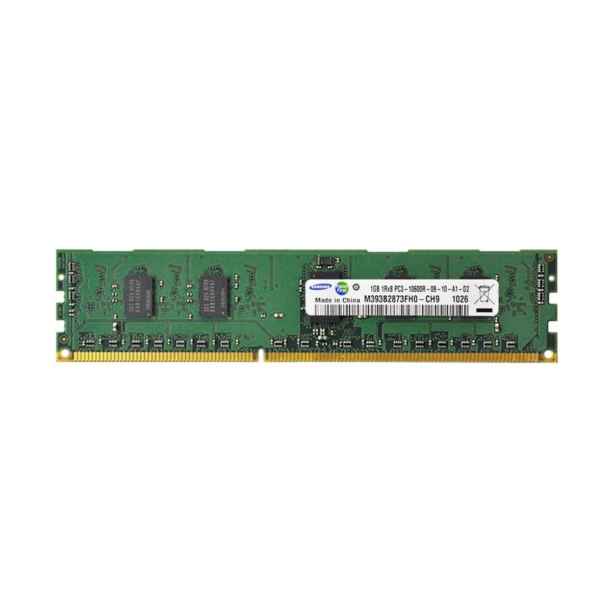 PAMIEC SAMSUNG 1GB 1Rx8 PC3-10600R M393B2873FH0