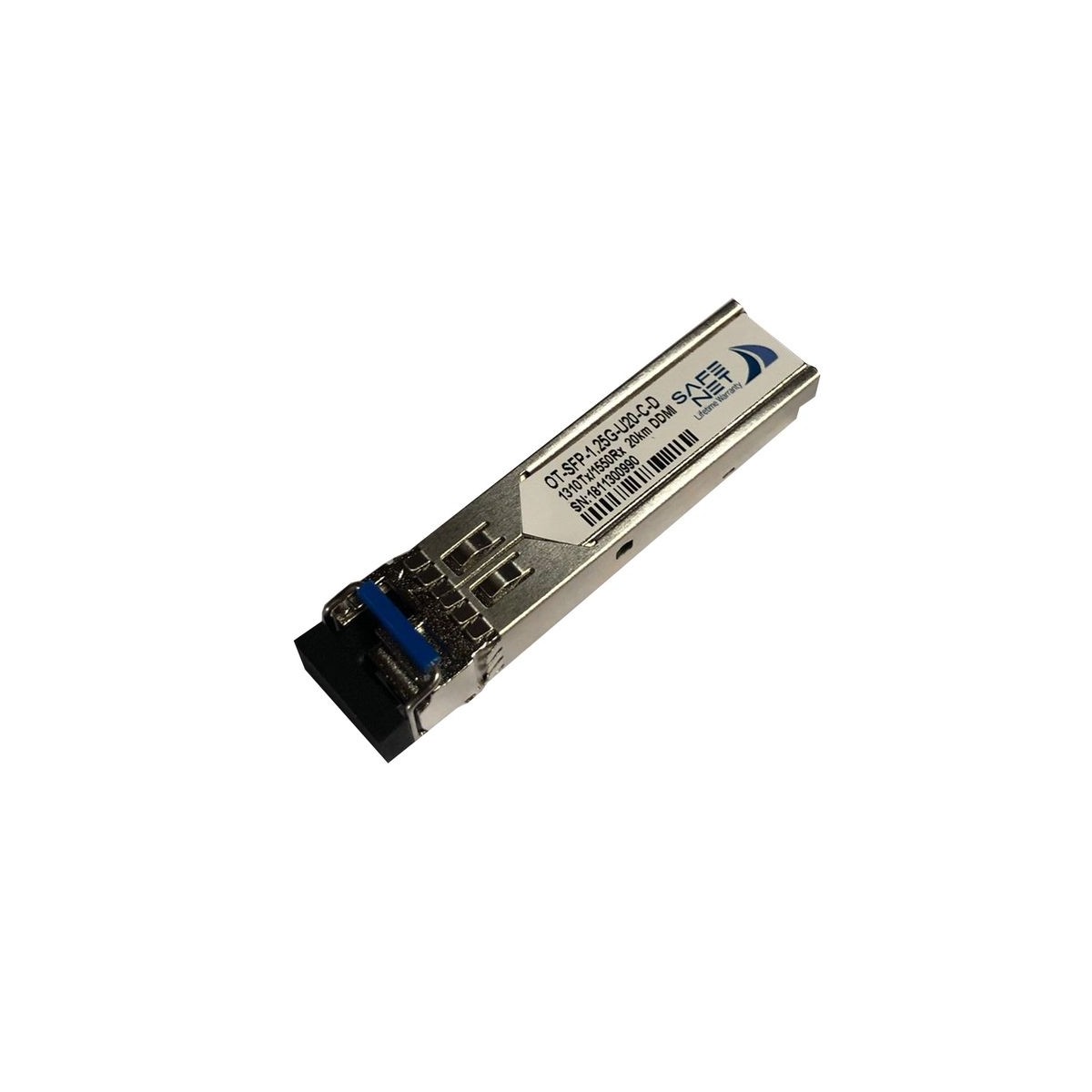 MODUŁ SFP SAFENET 1GB 1550Rx 1310Tx 20KM LC DDMI