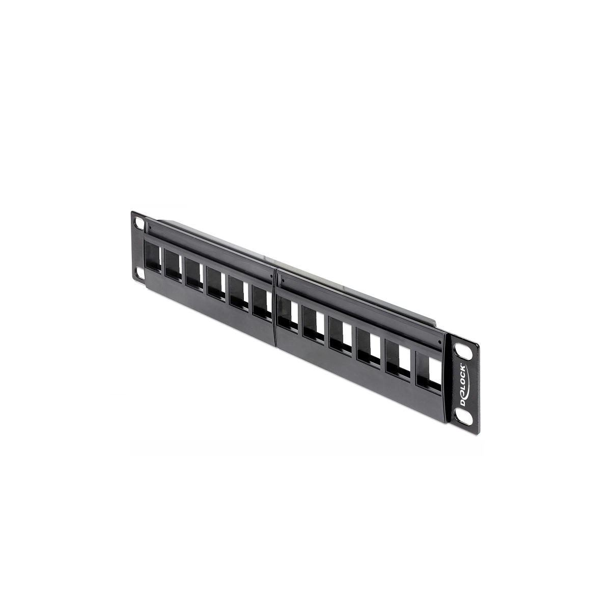 PATCH PANEL DELOCK 12 PORTS 10'' 1U