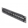 PATCH PANEL DELOCK 12 PORTS 10'' 1U