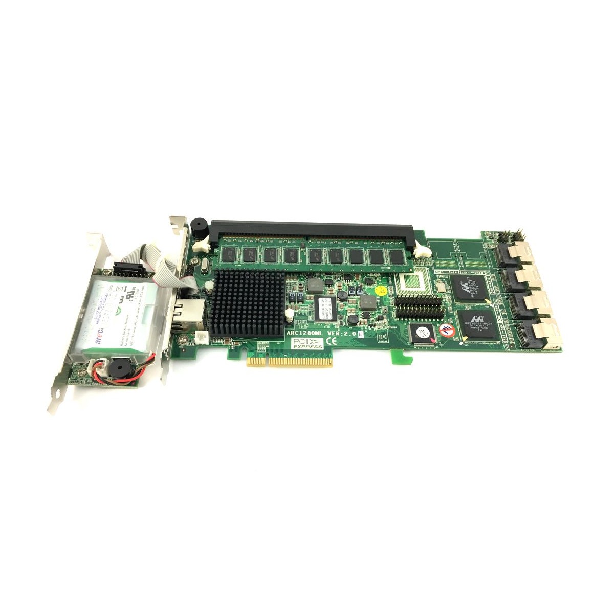 RAID ARECA ARC1280ML 16-PORT 2GB SATA PCIe BATT