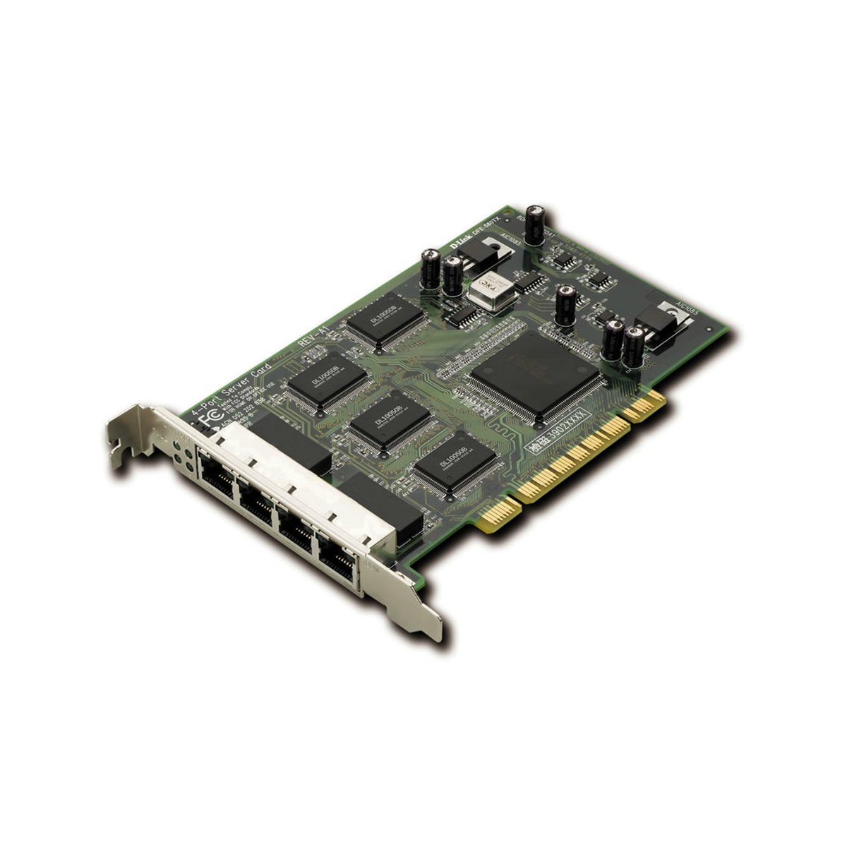 KARTA SIECIOWA D-LINK 4x10/100Mb RJ-45 PCI DFE-580