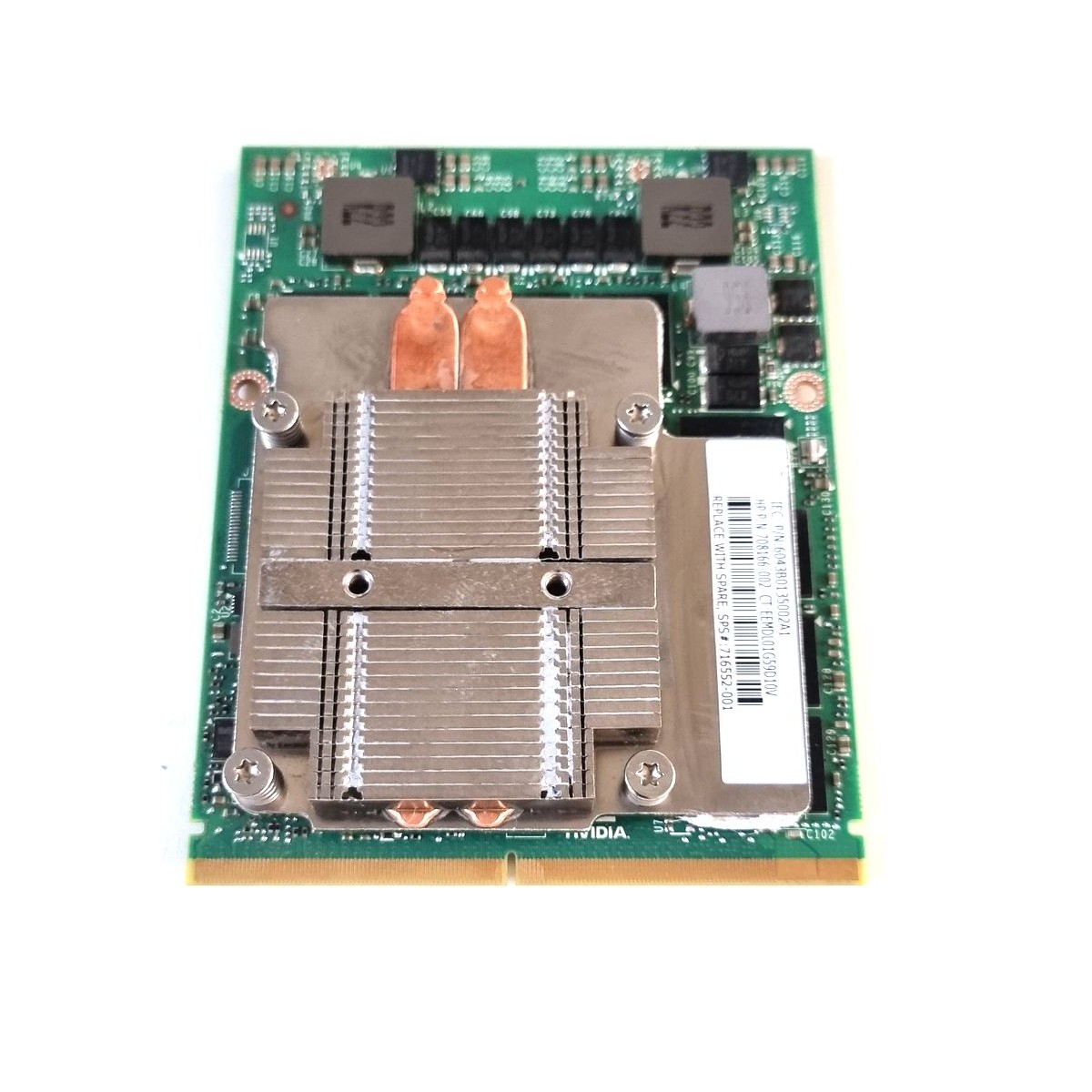 HP NVIDIA QUADRO K3100M 4GB MXM-B 744354-001