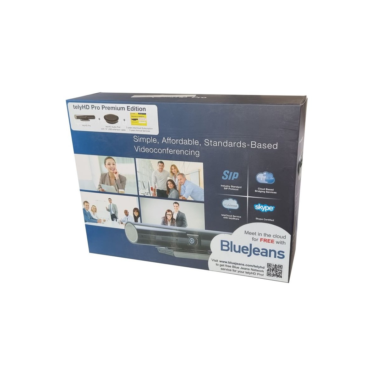 ZESTAW DO VIDEOKONFERENCJI TELYHD PRO 02-TPATB-EU