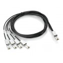 HP 4M EXT MINI-SAS TO 4x1 MINI-SAS CABLE AN976A