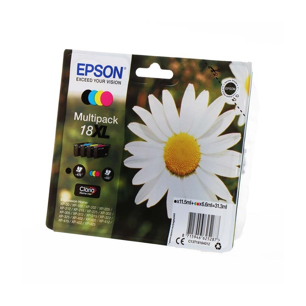 TUSZ DO DRUKARKI EPSON MULTIPACK 18XL C13T18164012