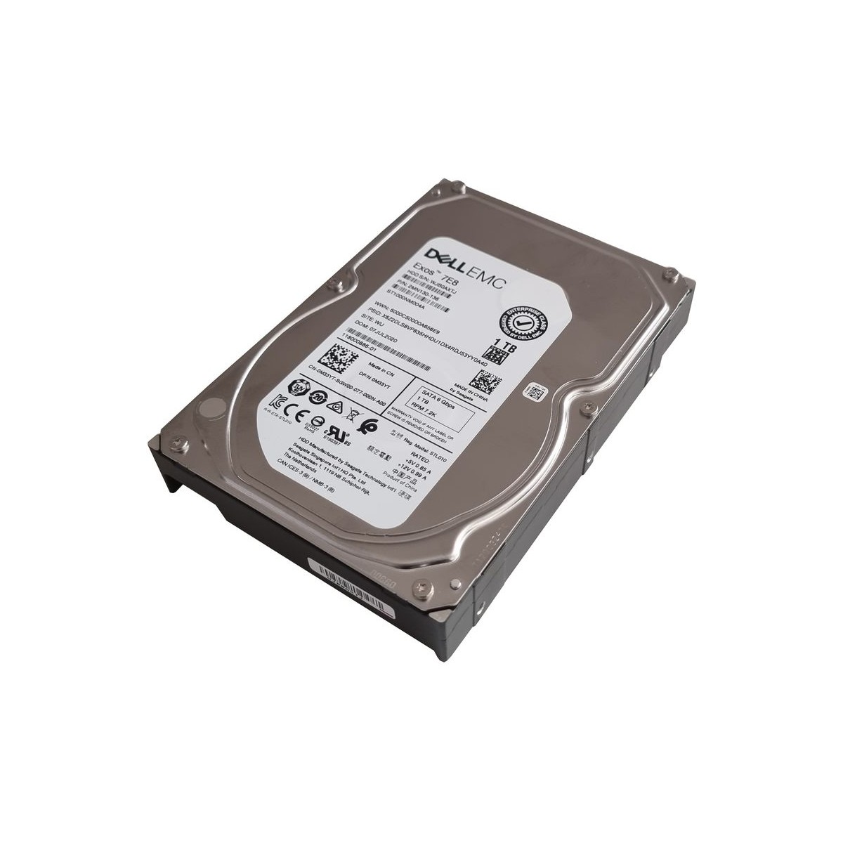 DYSK DELL EMC EXOS 7E8 1TB SATA 7.2K 6G 3,5 0M33YT