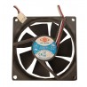 WENTYLATOR TOP MOTOR 12V 0.17A 3PIN 80x80 DF128025