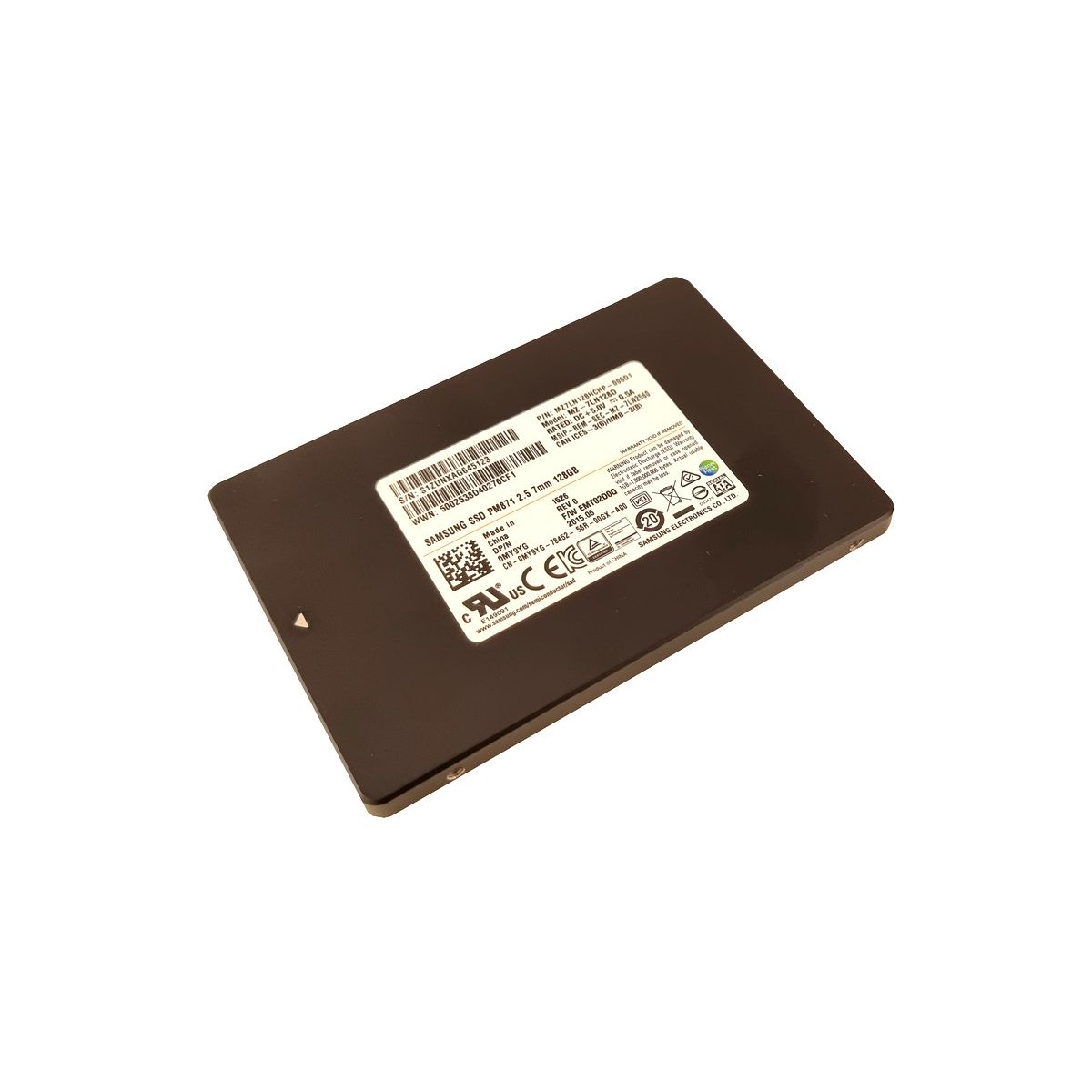 DYSK DELL SAMSUNG PM871 128GB SSD SATA 6G 2,5 MZ-7LN1280D 0MY9YG