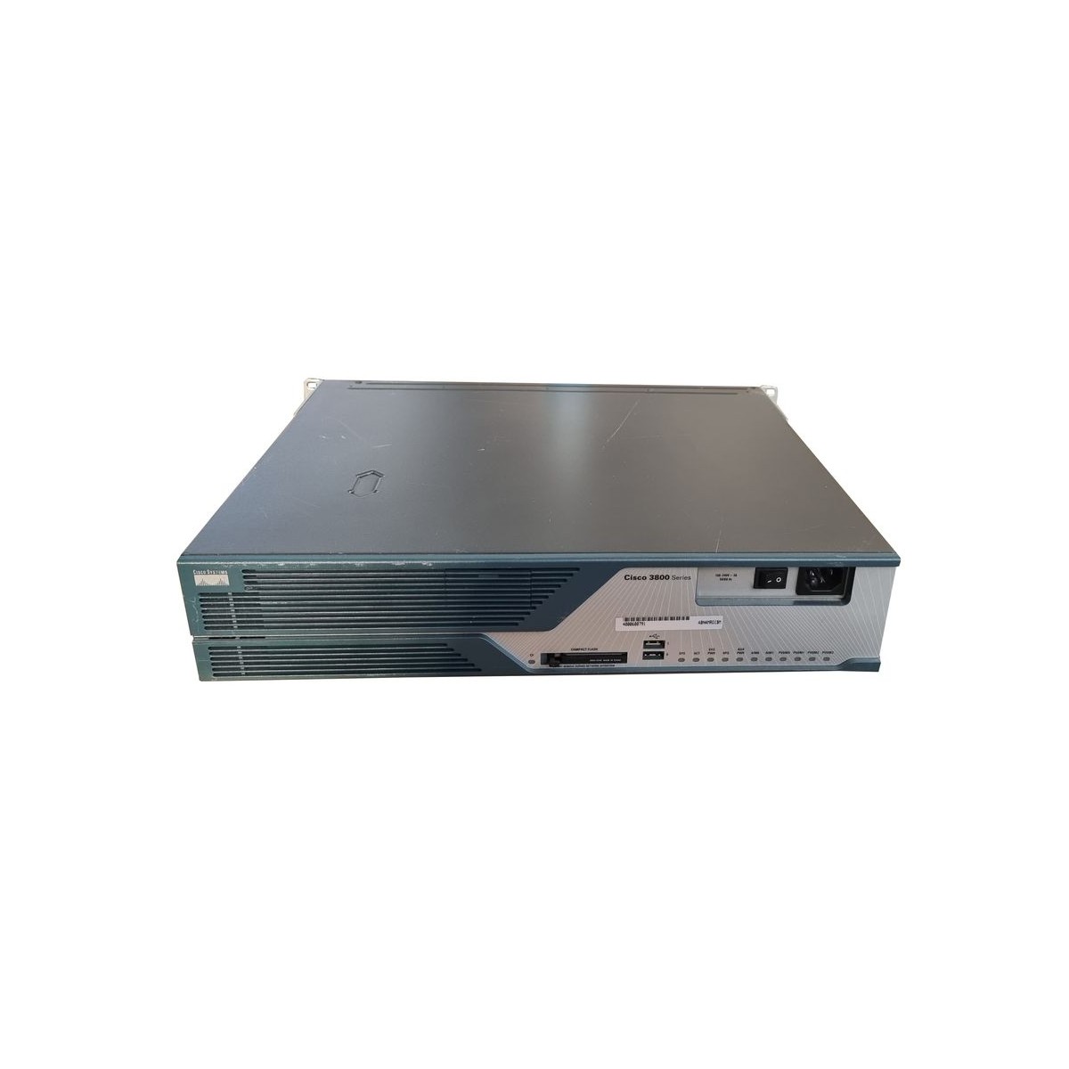 ROUTER CISCO 3825 2x1GB RJ-45 64MB FLASH 2U USZY