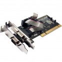 KONTROLER STLab I-390LP PCI 2S LOW PROFILE