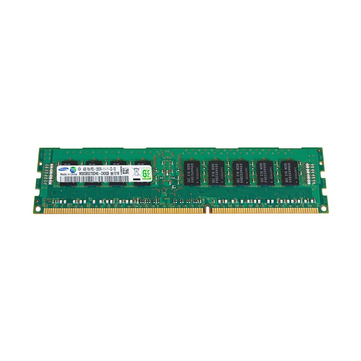 SAMSUNG 4GB 1Rx4 PC3-12800R M393B5270DH0-CK0Q8