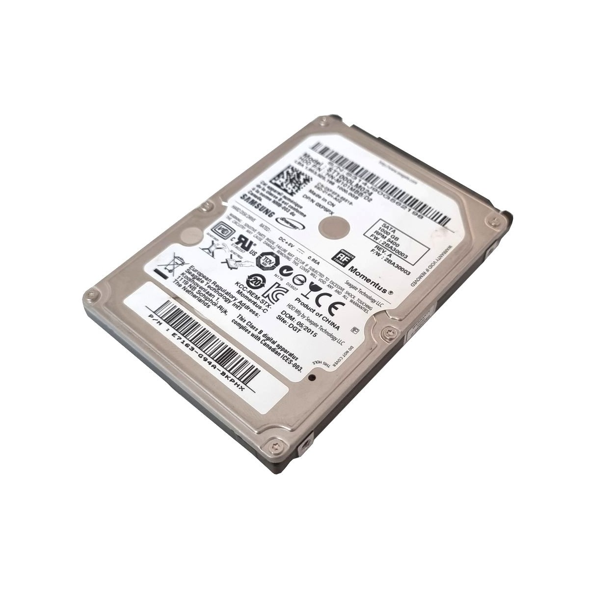 DYSK DELL 1TB SATA 5.4K 2,5' 0XP5PX ST1000LM024