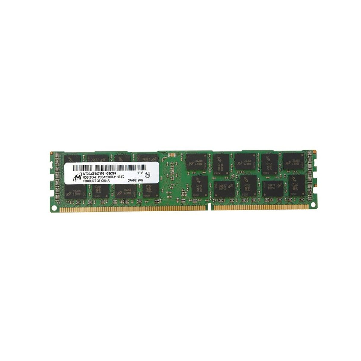 MICRON 8GB PC3-12800R ECC REG MT36JSF1G72PZ
