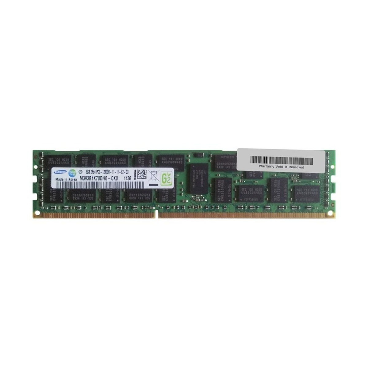 SAMSUNG 8GB 2Rx4 PC3-12800R M393B1K70DH0-CK0