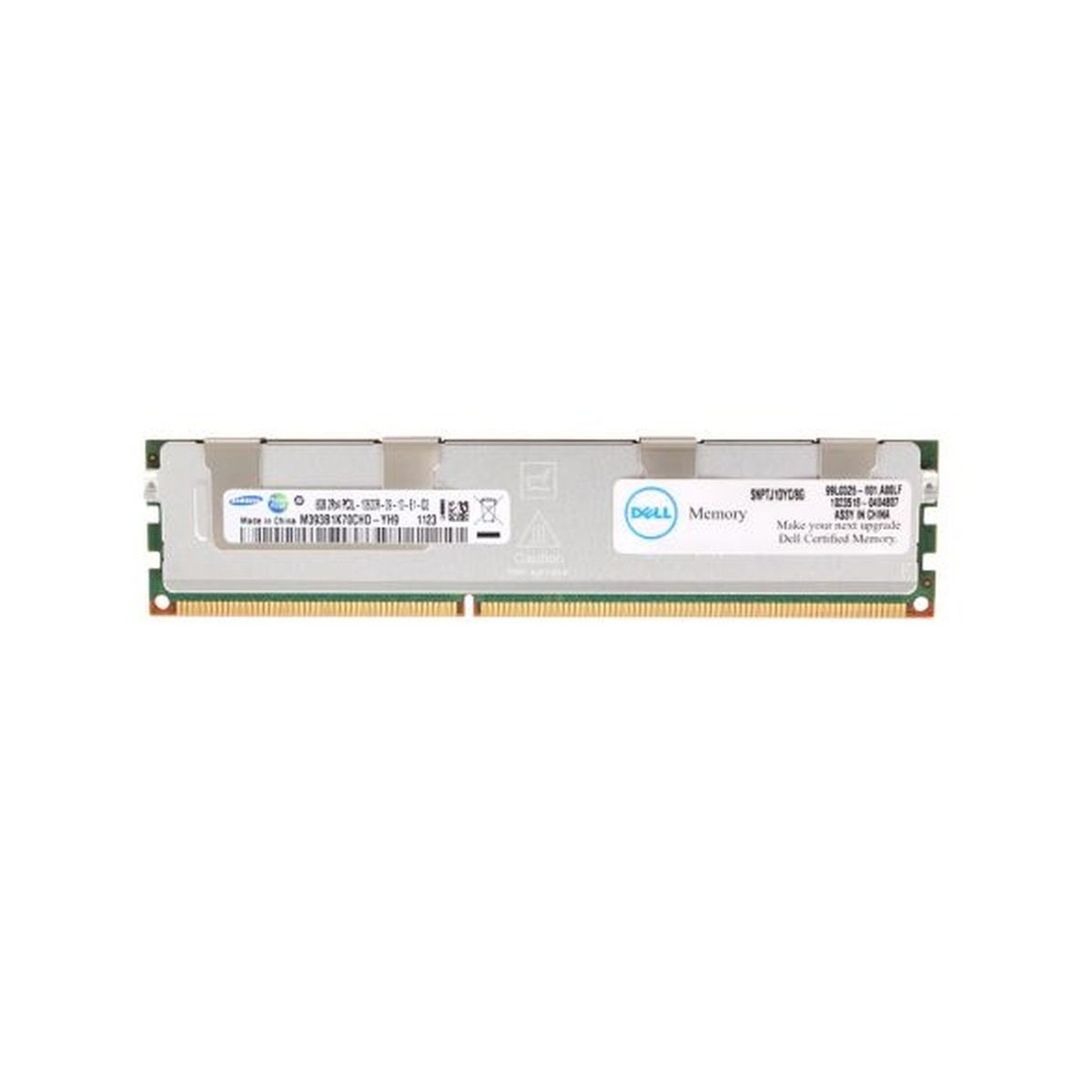 PAMIEC DELL 8GB 2Rx4 PC3L-10600R SNPTJ1DYC/8G