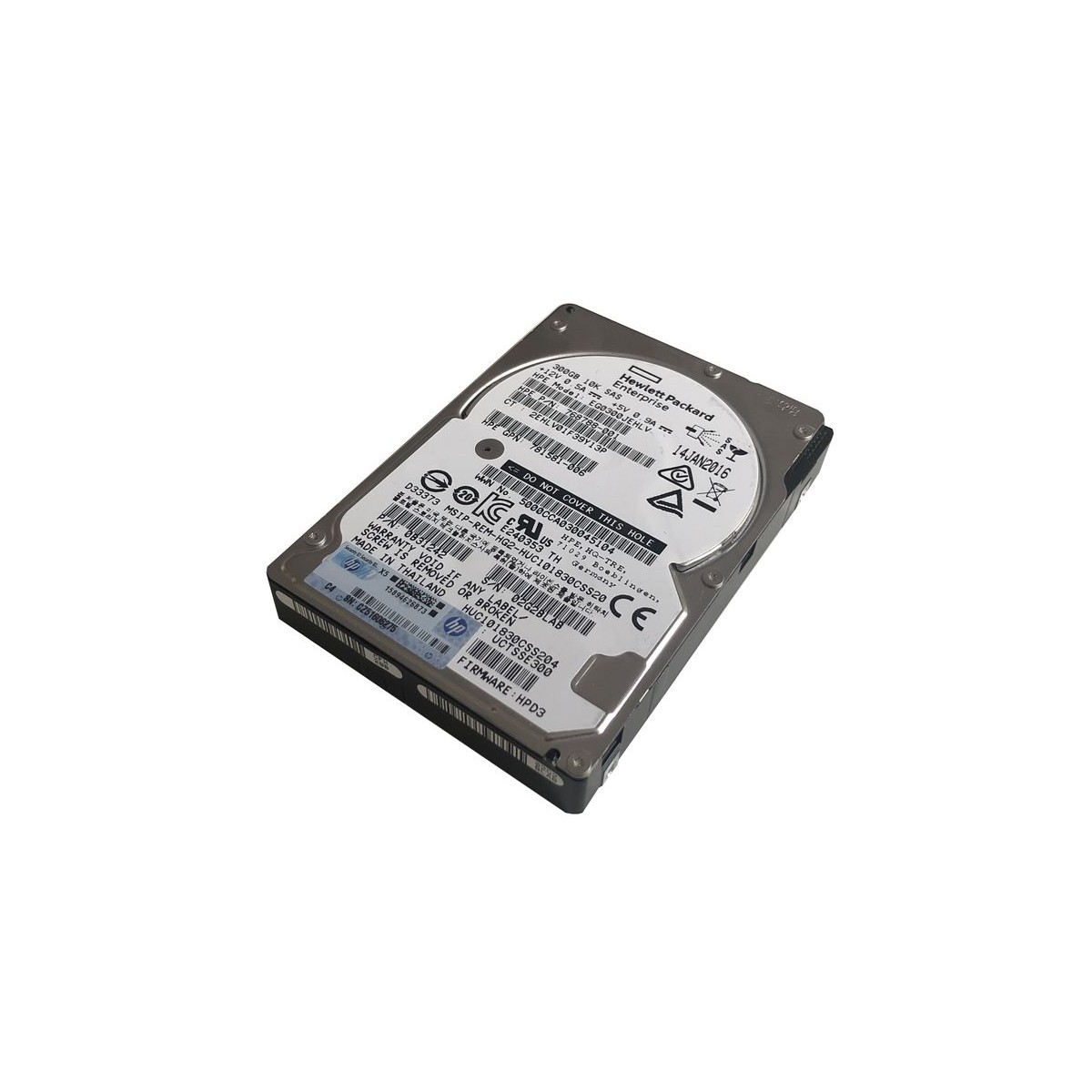 HP 300GB SAS 10K 6G 2.5 EG0300JEHLV 768788-001