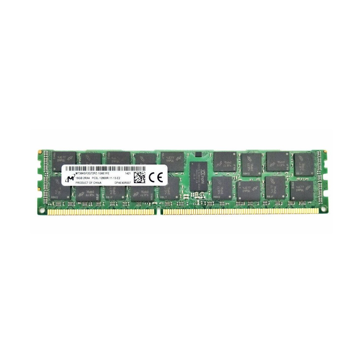MICRON 16GB 2Rx4 PC3L-12800R ECC REG MT36KSF2G72PZ