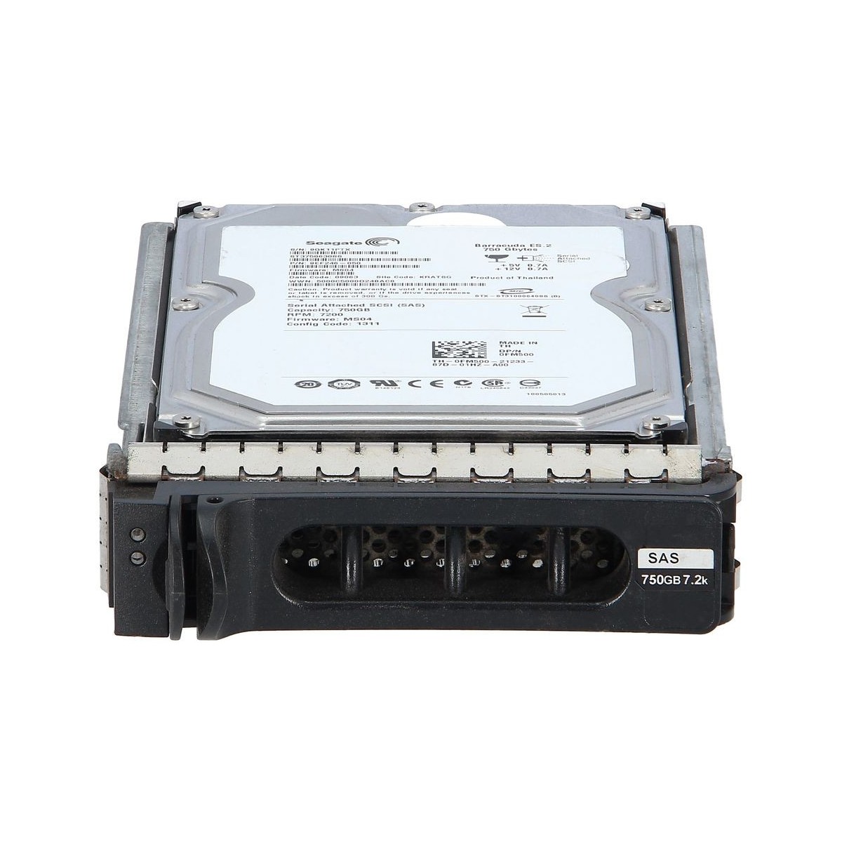 DYSK DELL 750GB SAS 7.2K 3G 3,5 RAMKA 0FM500