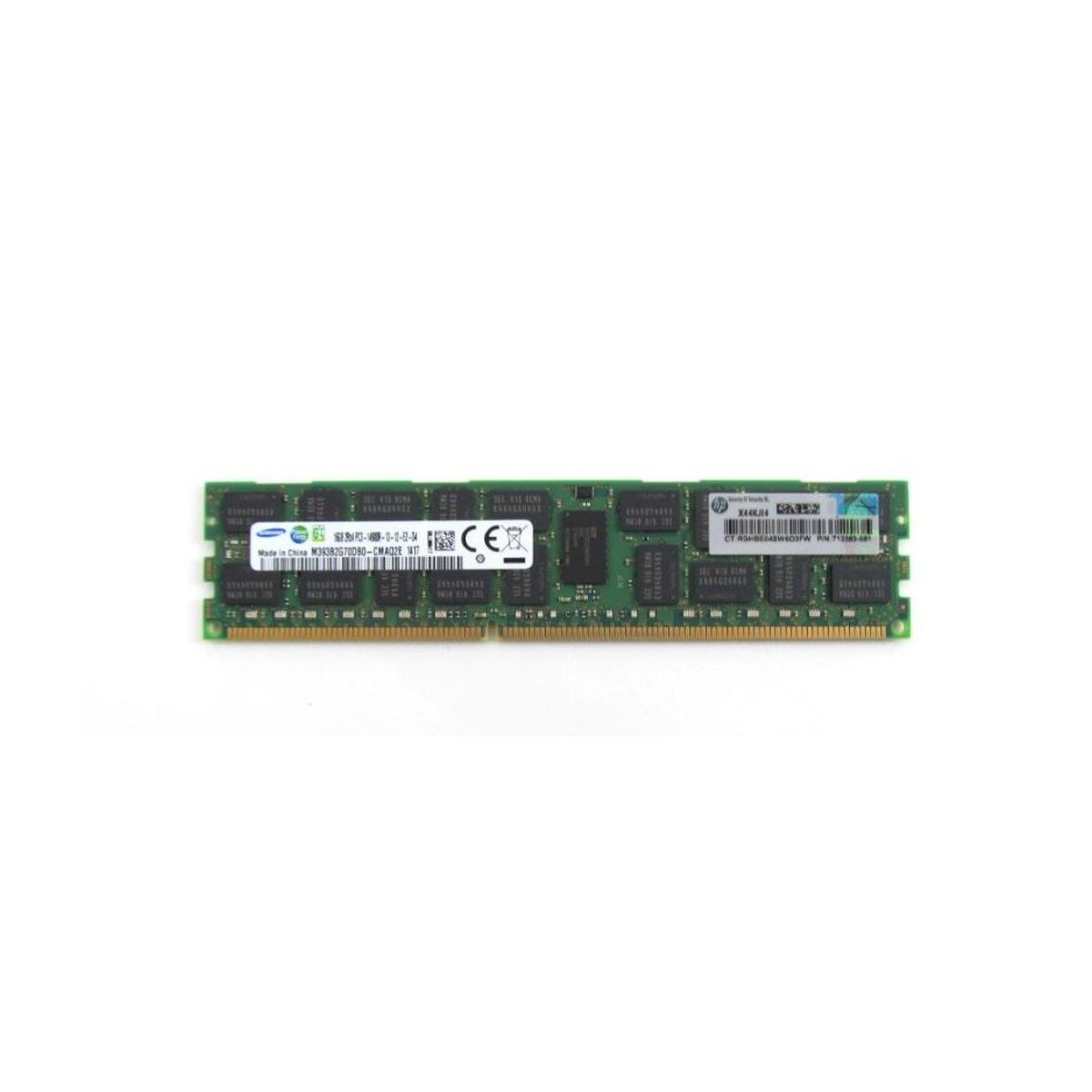 HP SAMSUNG 16GB 2Rx4 PC3-14900R ECC REG 712383-081