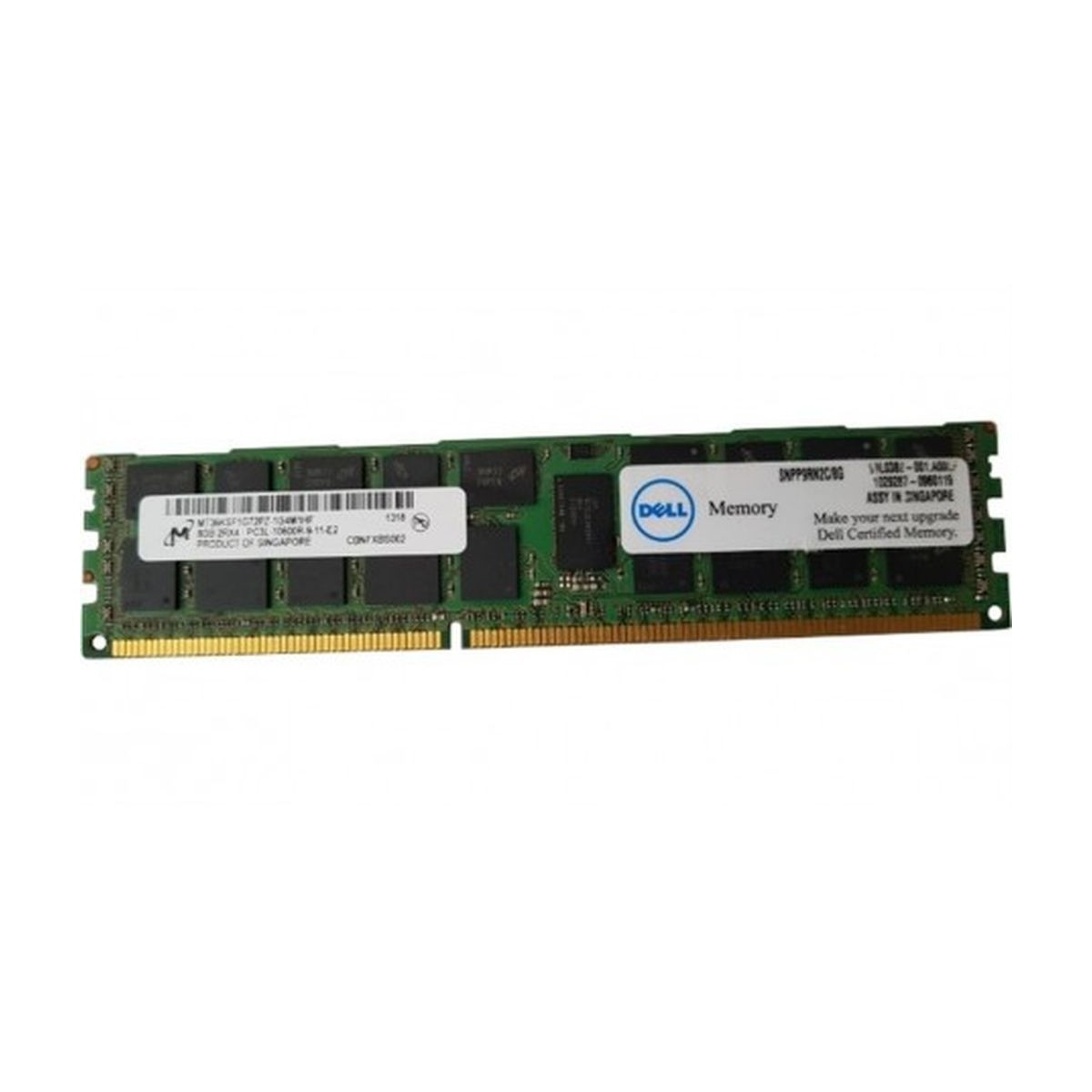 DELL MICRON 8GB 2Rx4 PC3L-10600R ECC REG SNPP9RN2C