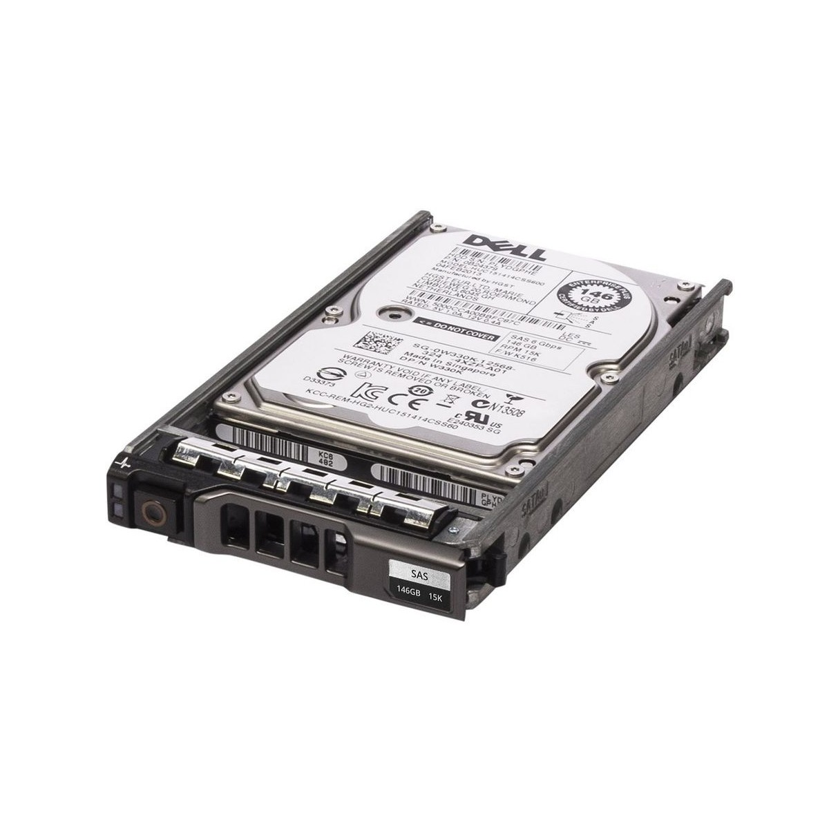 DYSK DELL 146GB SAS 15K 6G 2,5 RAMKA 0W330K