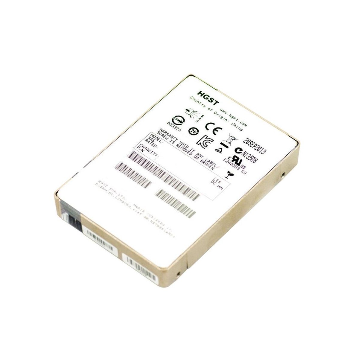 EMC HGST 400GB SSD SAS 12G 2,5 HUSMM1640ASS204