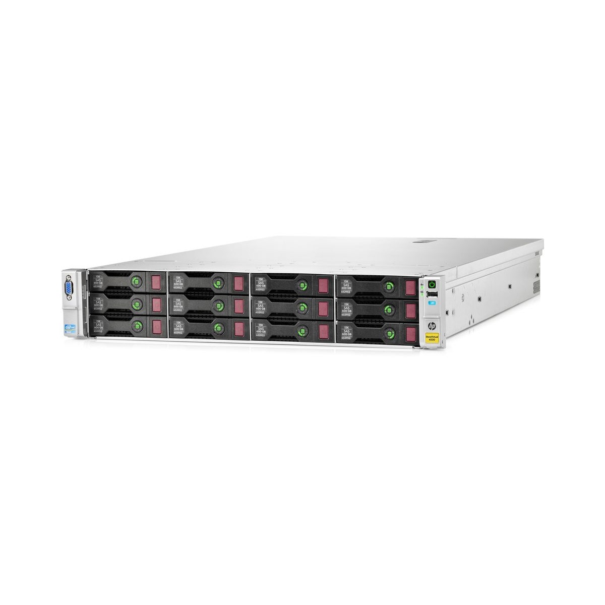 HPE StoreVirtual 4530 E5-2620 64GB RAM 12x3,5 RAID