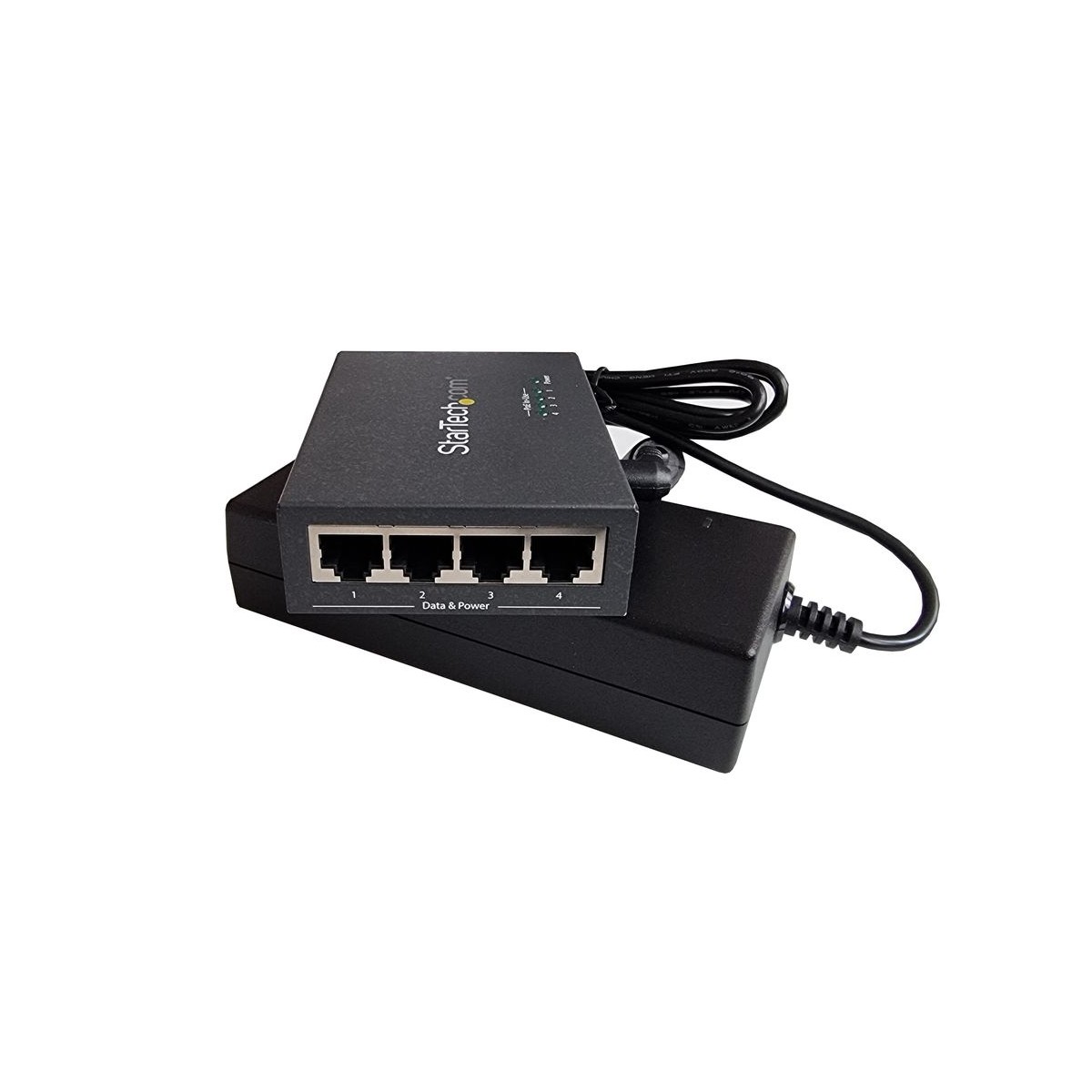 POE INJEKTOR STARTECH 4xLAN PoE+ 802.3at 30W