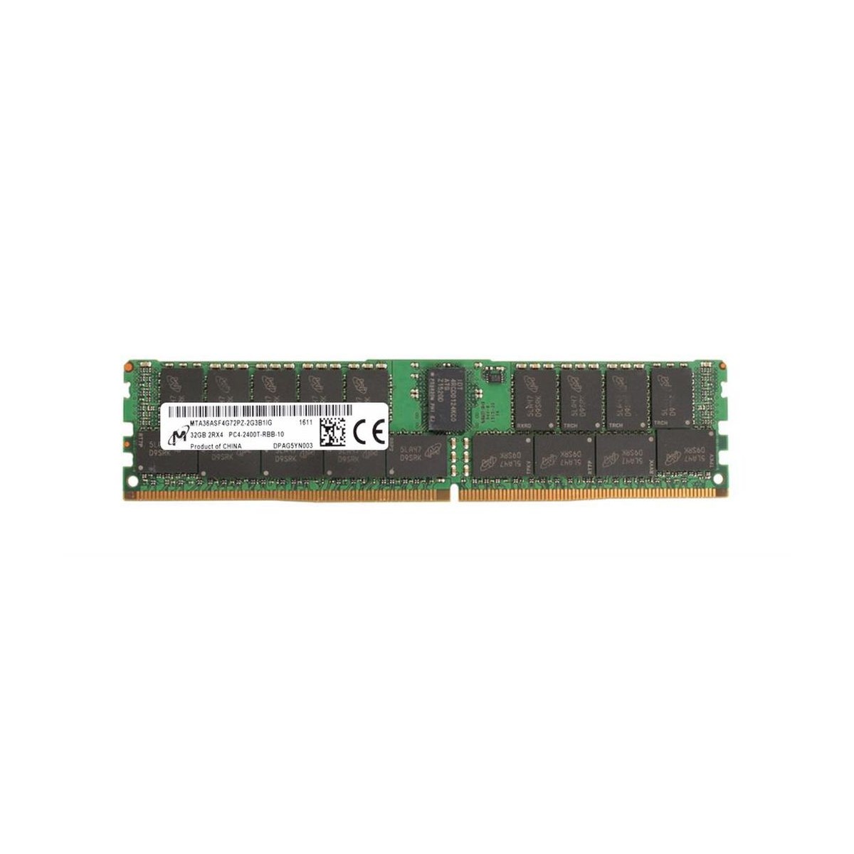 MICRON 32GB 2Rx4 PC4-2400T ECC REG MTA36ASF4G72PZ