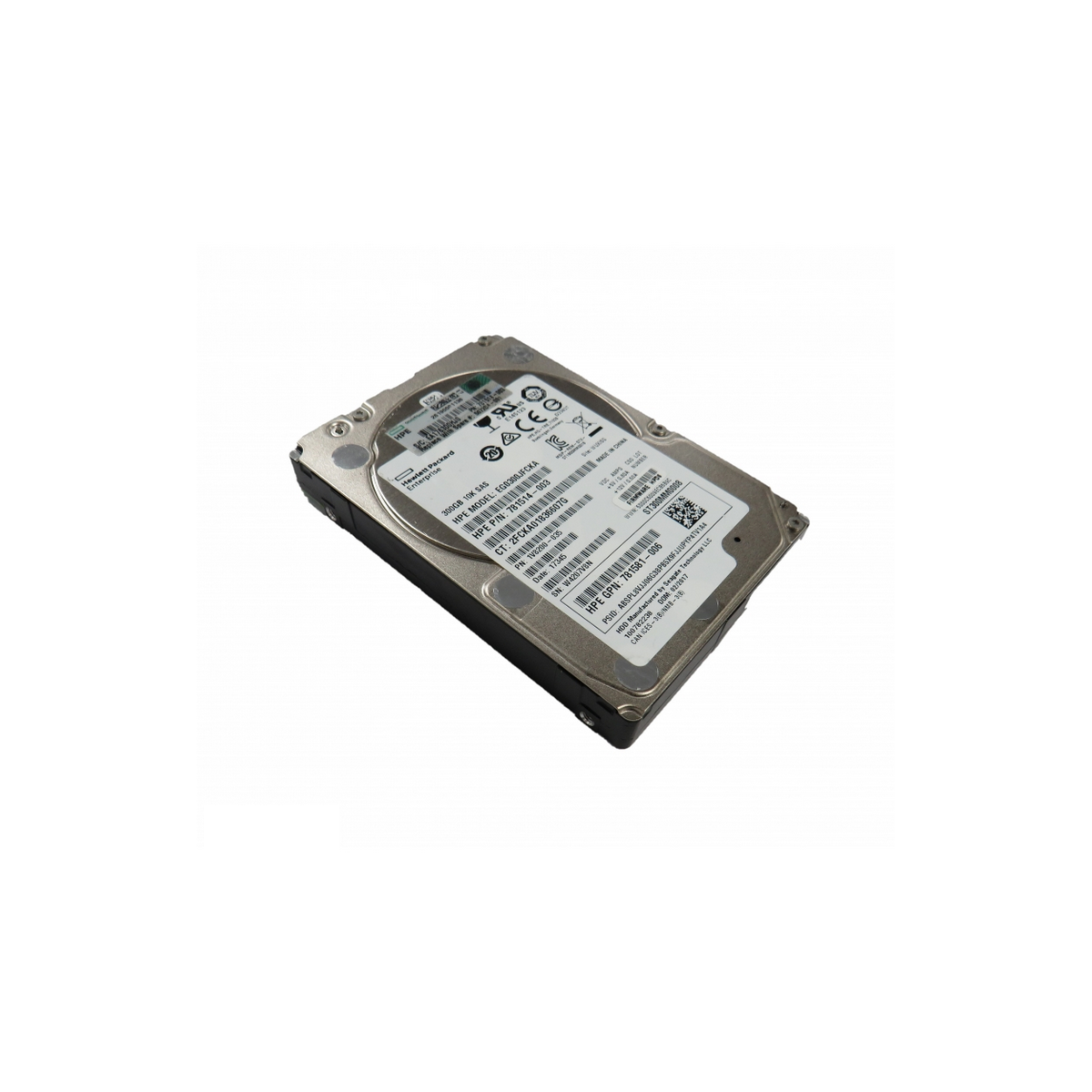 HP 300GB SAS 10K 6G 2.5 EG0300JFCKA 781514-003
