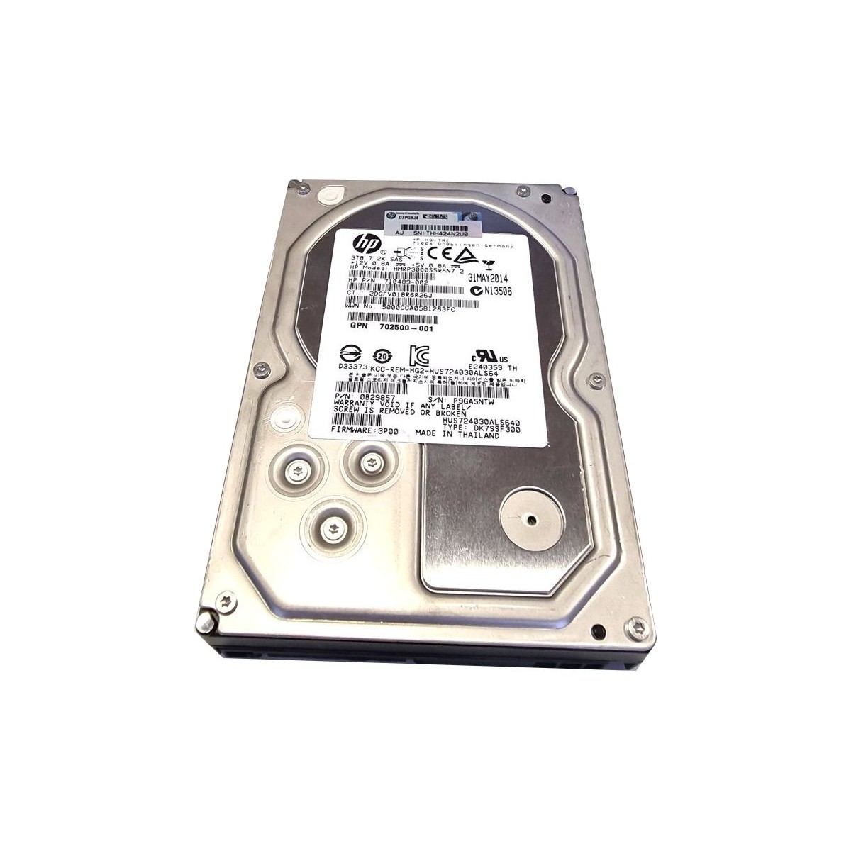 DYSK HP 3TB SAS HMRP3000S5xnN7 7.2K 6G 3,5 710489