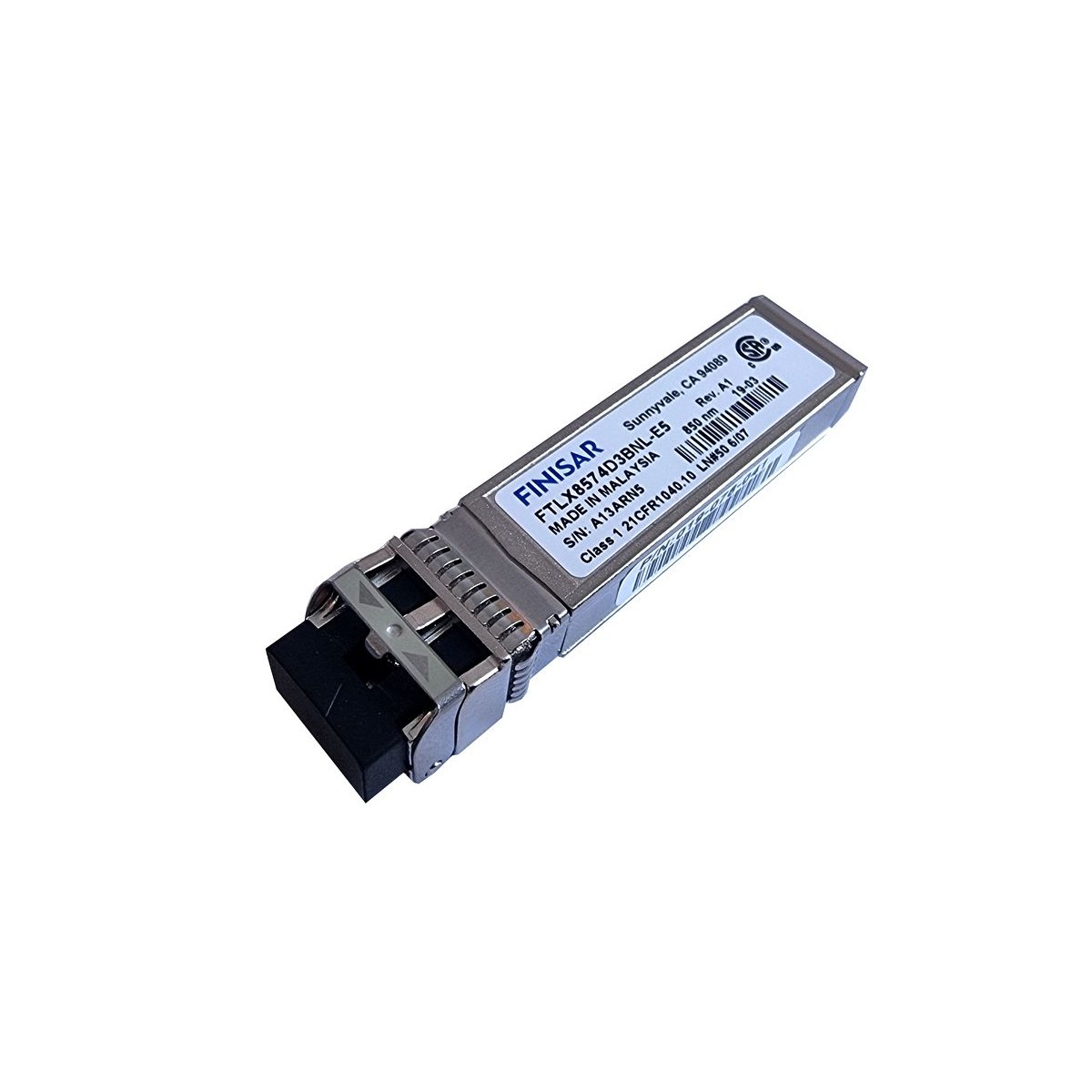 MODUL SFP FINISAR 10GB SFP+ LC 850nm FTLX8574D3BNL