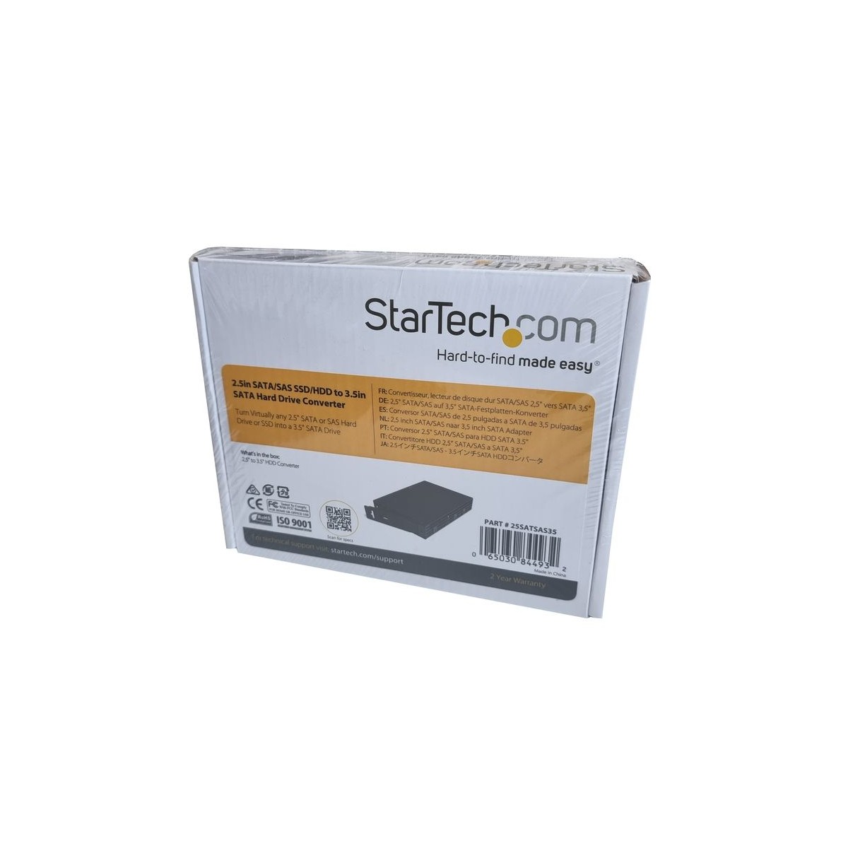 STARTECH ADAPTER 2.5' SAS SATA NA 3.5' SATA HDD