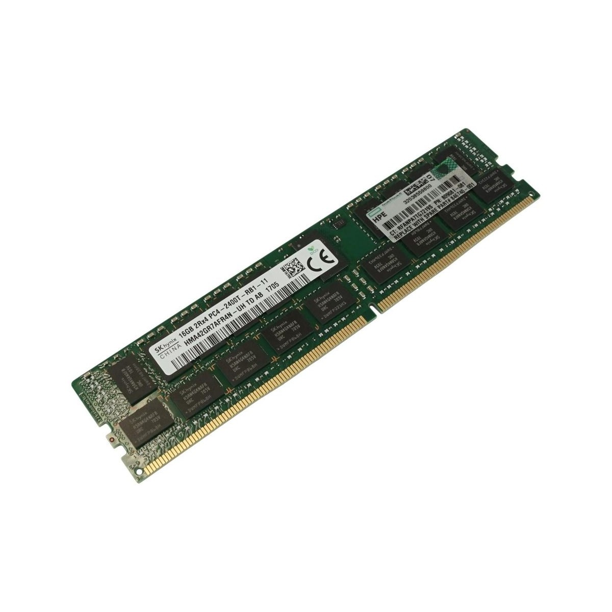 HP HYNIX 16GB PC4-2400T ECC REG HMA42GR7AFR4N
