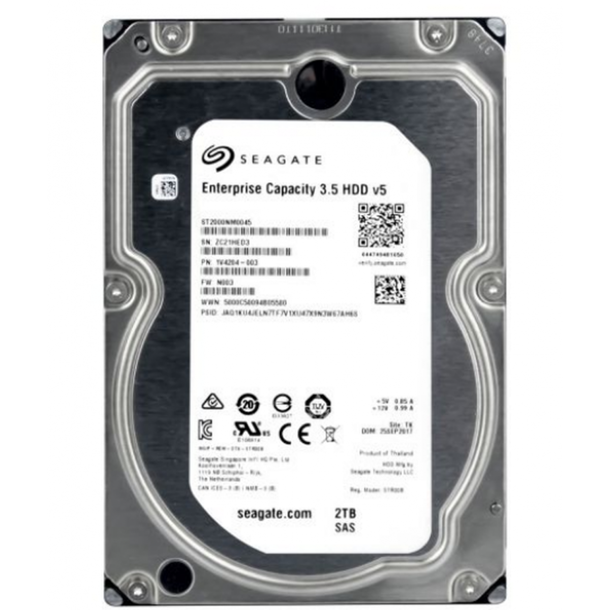 SEAGATE 2TB SAS 12G 7.2K ST2000NM0045 128MB 3,5