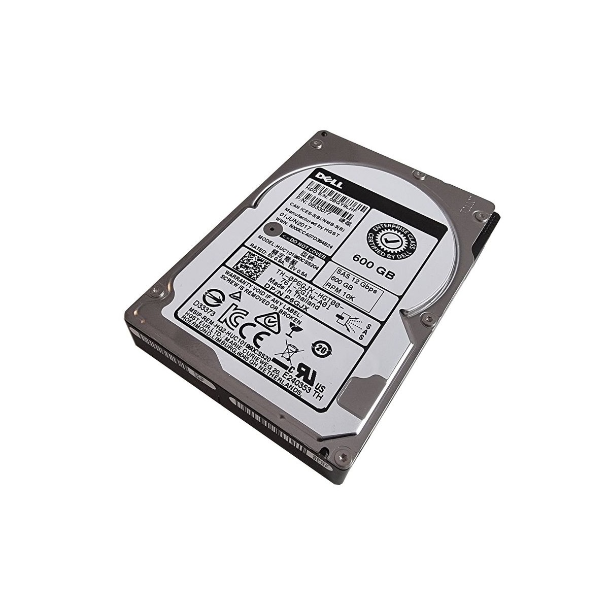 DYSK DELL HITACHI 600GB SAS 12G 10K 2,5 0P6GJX