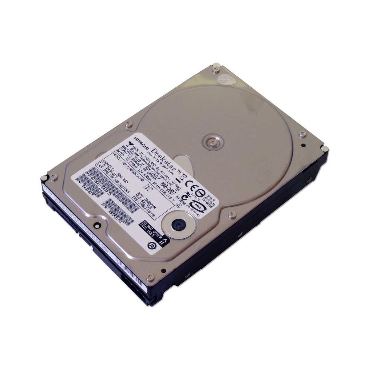 HITACHI 500GB SATA 7.2K 3G 3,5 HDS725050KLA360